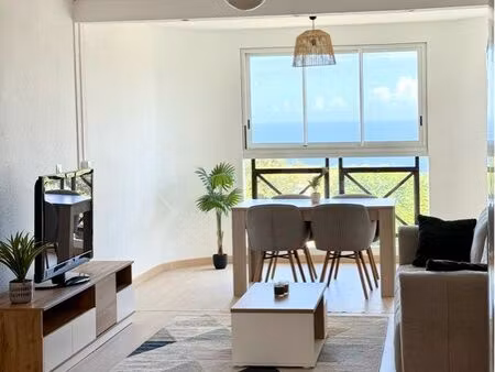 appartement 84 m² 3 chambres – vue mer – plateau cailloux