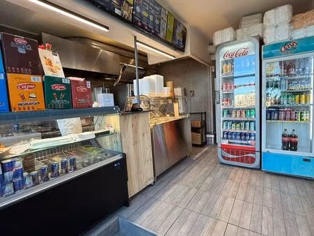 à vendre restaurant kebab et poulet