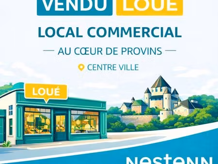 local commercial 136 m² provins