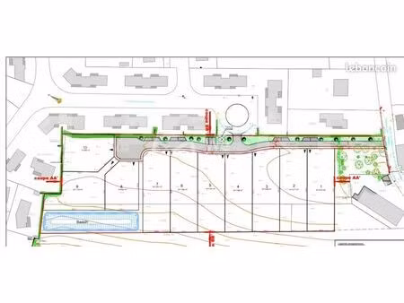 terrain 943 m² castelsarrasin