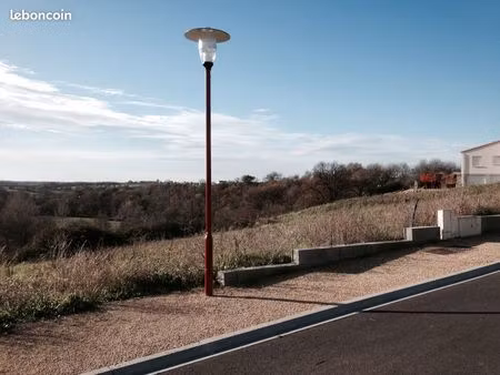 terrain viabilisé 1500 m2 proche niort