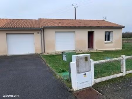 maison plain-pied - st léger de montbrun (orbé)