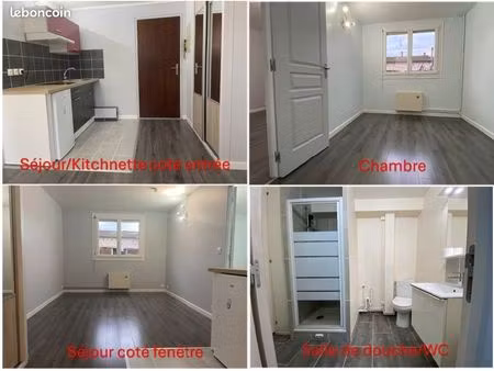 agréable 2 pièces limite sotteville-lès-rouen à 100m du bus f1