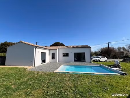 maison neuve 130m2 avec piscine