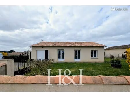 pavillon 4 pièces 83 m²