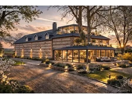 bâtiment brique et silex constructible