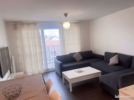 appartement meublé 70 m² – 2 chambres – terrasse – bondy