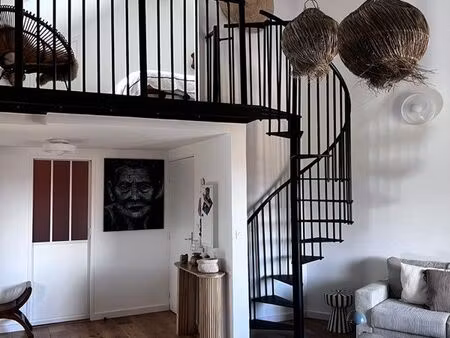 duplex d’exception - t3 rénové  vue lac et montagne