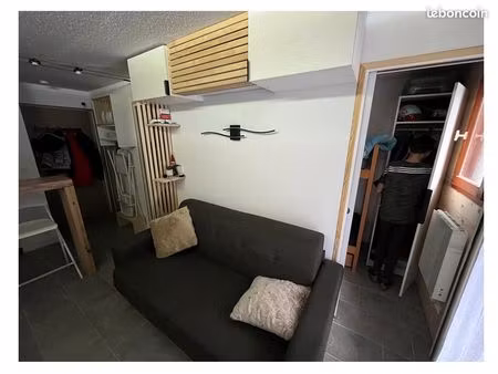 a vendre centre station valfréjus : appartement tout équipé pour 4 personnes entièrement r