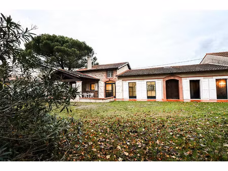 eaunes - anciene ferme renovee t7 - jardin - hangar - combles