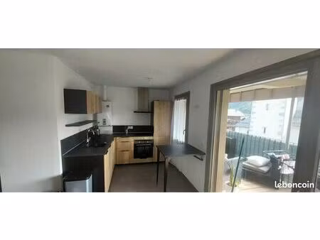 à servoz– t2 + double garage + terrasse – résidence 2021