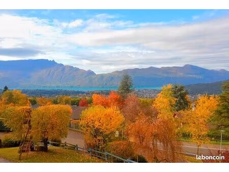 ? pugny-chatenod – vue 180° lac & dent du chat – maison 140 m² sur 2000 m² de terrain