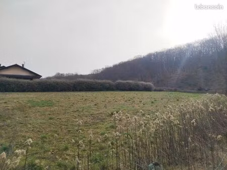 vente de terrain constructible et viabilisé sur allinges 1437m2
