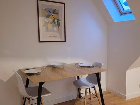 t2 30 m2 - lumineux - meublé - centre ville sablé