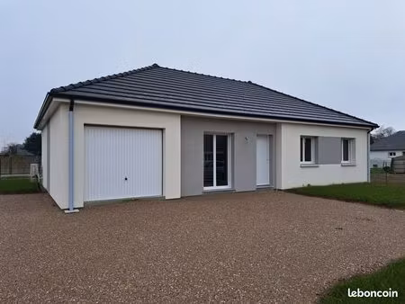 maison neuve 3 chambres  garage  parking  proche dieppe & penly