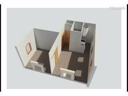 abbeville - 3 pièces - secteur centre-ville