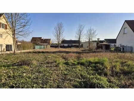 terrain constructible à vendre