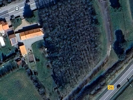 terrain arboré 5300m2