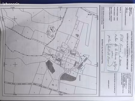 terrains nus ( non constructible)