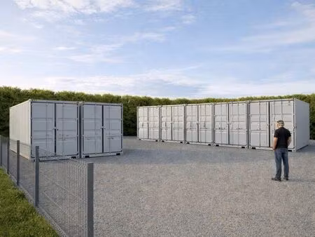 conteneur pour stockage à louer en plein centre ville