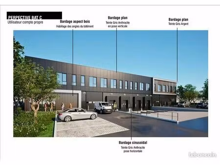 local d'activite 2851 m² mormant