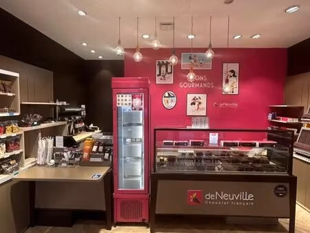 fonds de commerce chocolaterie 35 m²