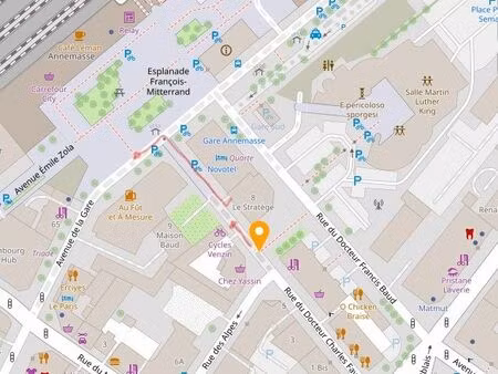 garage double face à la gare d'annemasse - 230/mois charges comprises