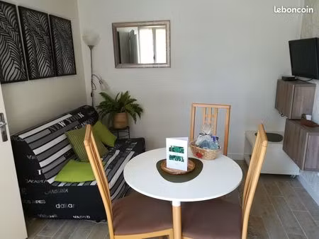 appartement meublé calme - 1 pièce - 28 m2 + parking