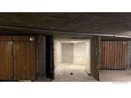 rare – box fermé 12 m² en sous-sol – résidence clos la garenne – fresnes