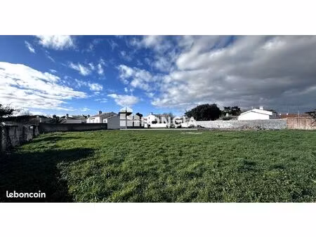 île de noirmoutier - l'épine - terrain à bâtir 559 m2 avec permis purgé – entre plage et c