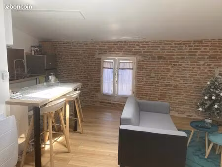 montauban : appartement meublé de type 2 .centre ville