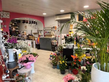 fond de commerce fleuriste