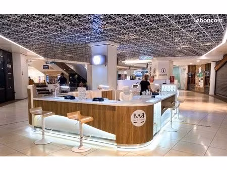 kiosque onglerie – centre commercial saint-sever rouen – emplacement premium