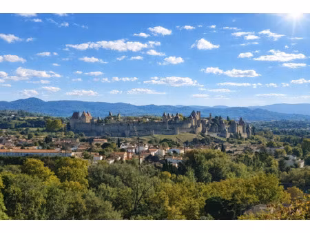 appartement avec vue panoramique sur la cité de carcassonne
