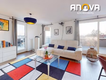 souffelweyersheim attique 3/4 p 84 50m2 +60m2 terrasse