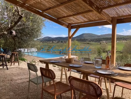 limite gard/ardèche  dans un cadres paisible  magnanerie en