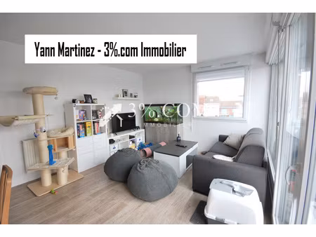 appartement 3 pièces 68 m2 terrasse 2 places de stationnement