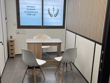 loue meublé à la journée bureau de 10m2 dans cabinet médical et paramédical