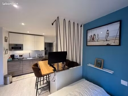 location appartement etudiant 1 pièce · 22 m² le touquet-paris-plage 62520 · quartier quen
