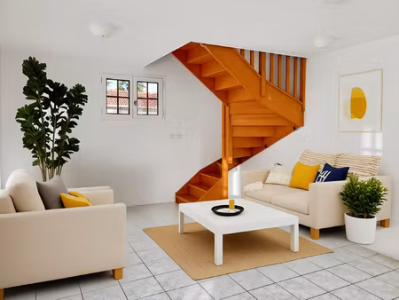 duplex - 44m2 au sol - 2 pieces + jardin + parking