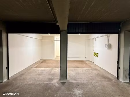 garage double box boulevard des belges