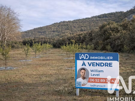 vente terrain 6460 m² à valliguières (30210)  15 000 €