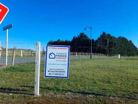 vente terrain 1053 m² à sacquenville (27930)  55 000 €
