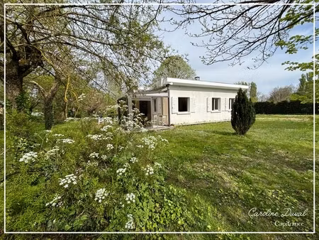 dpt gironde (33)  à vendre sainte eulalie maison plain-pied  3 chambres  terrain 1000m2