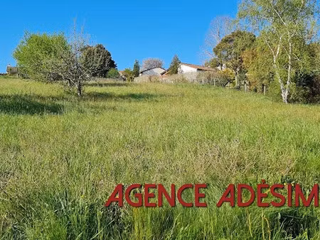 vente terrain 1961 m² à lézat-sur-lèze (09210)  81 000 €