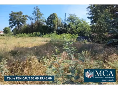 vente terrain 873 m² à narrosse (40180)  89 000 €