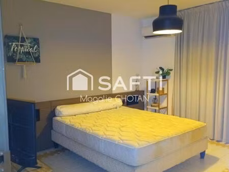 studio vue mer au manganao