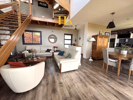 baisse de prix! villa 6/7 pièces  187m²  avec piscine  proche centre avirons  splendide vu