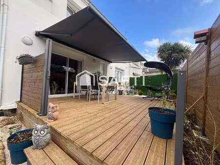 appartement de 59m² avec terrasse et jardin