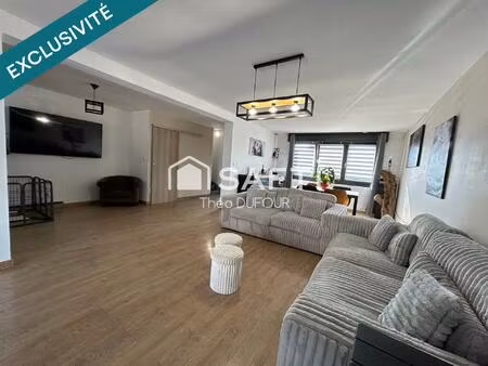 maison à vendre de 5 pièces et 4 chambres